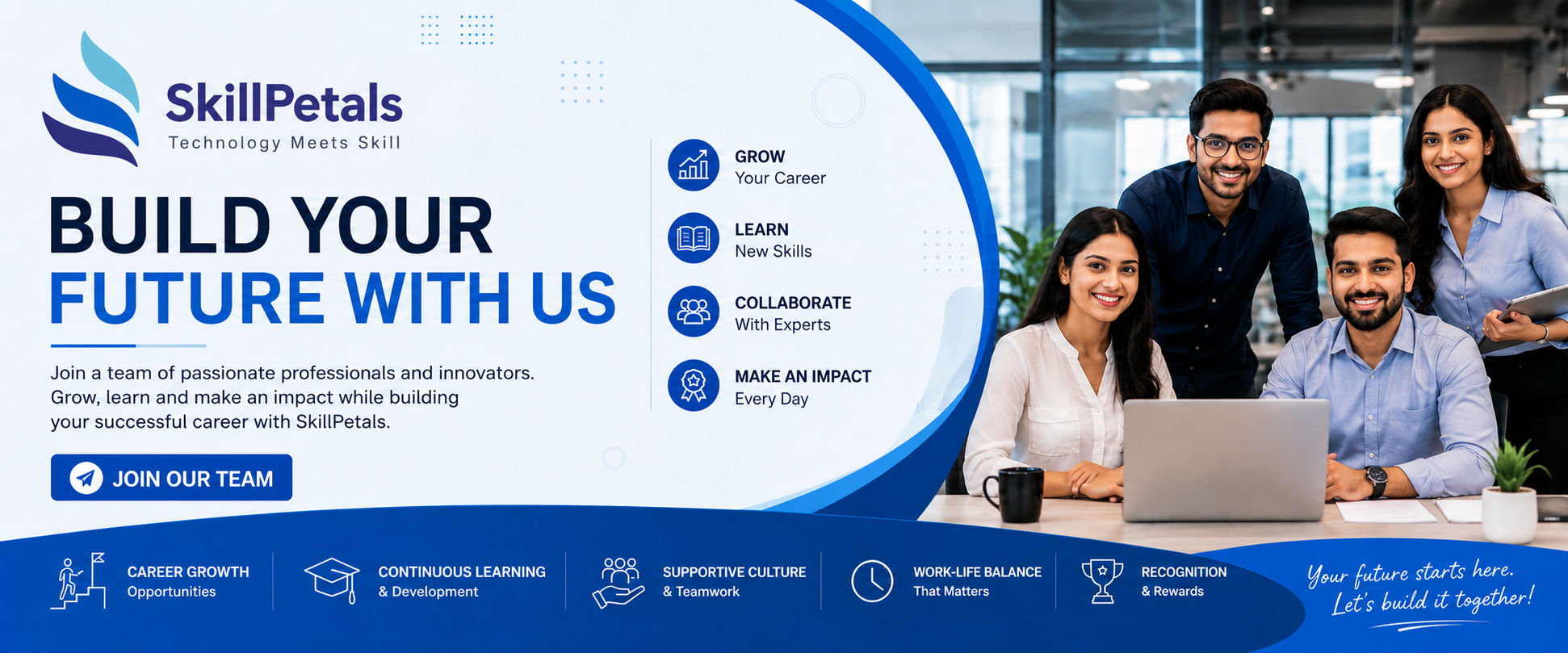 Build Your Future With Skill Petals